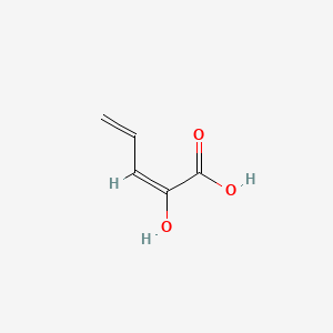 cis-2-Hydroxypenta-2,4-dienoic acid