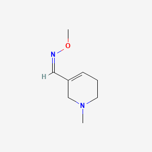 N-methoxy-1-(1-methyl-5,6-dihydro-2H-pyridin-3-yl)methanimine