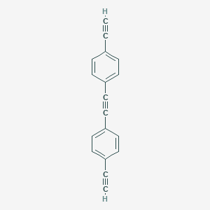 molecular formula C18H10 B123526 Bis(4-ethynylphenyl)acetylene CAS No. 153295-62-6