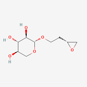molecular formula C9H16O6 B1235278 3,4-Epoxybutyl-beta-D-xyloside 