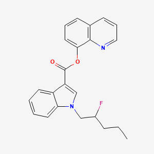 molecular formula C23H21FN2O2 B12352794 5-Fluoro PB-22 N-(2-fluoropentyl) isomer CAS No. 2365471-10-7