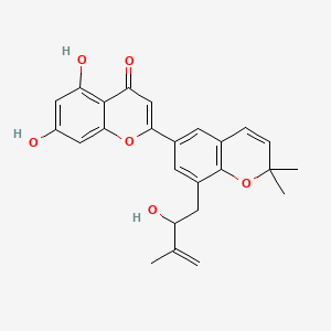 molecular formula C25H24O6 B1235292 淫羊藿A CAS No. 174391-72-1
