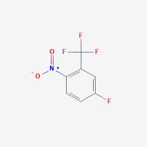 molecular formula C7H3F4NO2 B123530 5-氟-2-硝基苯三氟甲烷 CAS No. 393-09-9