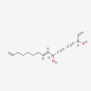 molecular formula C17H22O2 B1235302 Dehydro- 