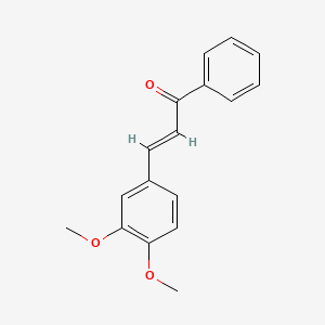 molecular formula C17H16O3 B1235303 3,4-Dimethoxychalcone CAS No. 53744-27-7