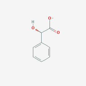 molecular formula C8H7O3- B1235311 (S)-Mandelate 