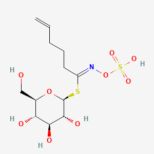 molecular formula C12H21NO9S2 B1235319 Glucobrassicanapin 