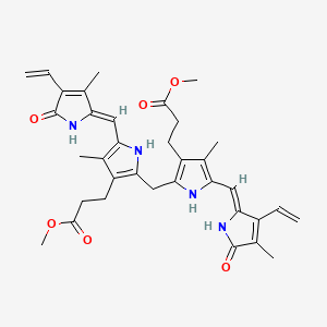 molecular formula C35H40N4O6 B1235334 Bilirubin dimethyl ester CAS No. 19792-68-8