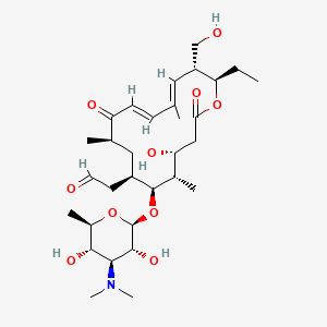 molecular formula C31H51NO10 B1235343 Mycaminosyltylonolide CAS No. 61257-02-1