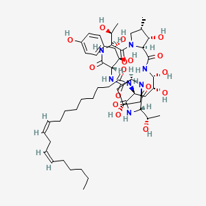 molecular formula C52H81N7O16 B1235344 Antibiotic SL 7810F 