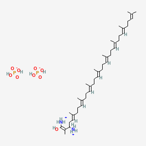 molecular formula C44H80N2O9P2 B1235347 Solanesyl phosphate CAS No. 98229-45-9