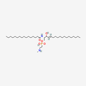 molecular formula C37H75N2O5P B1235352 Cmaepn CAS No. 91254-90-9