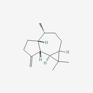 molecular formula C15H24 B1235353 β-格木烯 CAS No. 73464-47-8