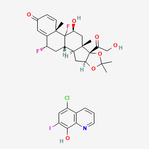 molecular formula C33H35ClF2INO7 B1235355 Synalar-C CAS No. 53262-68-3