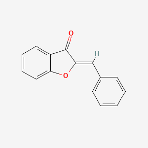 molecular formula C15H10O2 B1235358 Aurone CAS No. 582-04-7