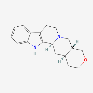 molecular formula C18H22N2O B1235362 18-Oxayohimban 