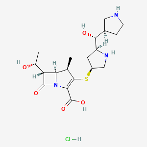 molecular formula C19H30ClN3O5S B1235364 Unii-OB4VR2PM24 CAS No. 186319-97-1