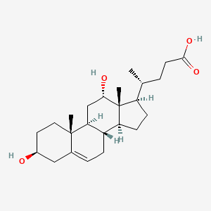 3beta,12alpha-Dihydroxychol-5-en-24-oic Acid