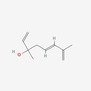 molecular formula C10H16O B1235390 热三烯醇 CAS No. 29957-43-5