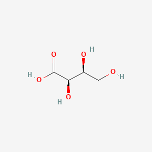 molecular formula C4H8O5 B1235395 L-苏糖酸 CAS No. 7306-96-9