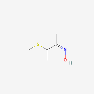 molecular formula C5H11NOS B1235405 3-(Methylthio)butan-2-one oxime CAS No. 34681-09-9