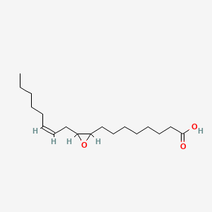 molecular formula C18H32O3 B1235409 Coronaric acid 