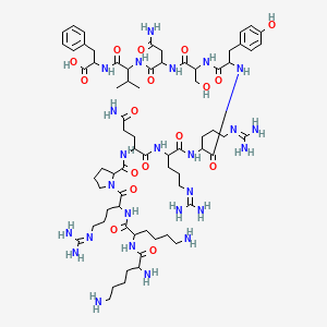 molecular formula C70H115N25O17 B12354112 DAPK Substrate Peptide 