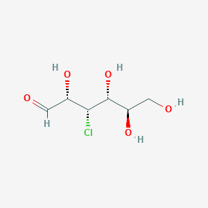 molecular formula C6H11ClO5 B12354118 3-Chloro-3-deoxy-D-glucose 