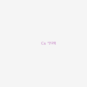 molecular formula Cs B1235412 Cesium-129 CAS No. 15047-05-9