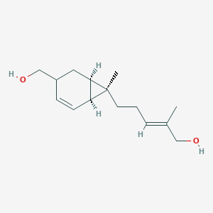 molecular formula C15H24O2 B1235430 Sirenin (allomyces) CAS No. 19888-27-8