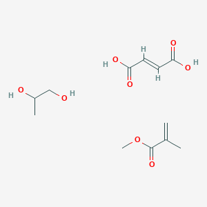(E)-but-2-enedioic acid;methyl 2-methylprop-2-enoate;propane-1,2-diol