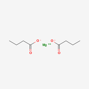 molecular formula C4H8MgO2 B1235436 Magnesium Butyrate CAS No. 556-45-6