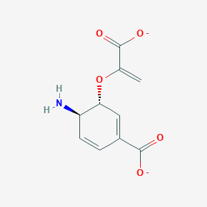 4-Amino-4-deoxychorismate(2-)