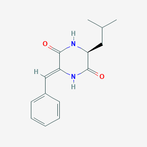 cyclo(dehydrophenylalanyl-L-leucyl)