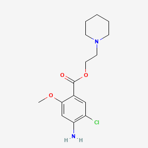 molecular formula C15H21ClN2O3 B1235468 ML 10302 CAS No. 148868-55-7