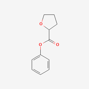 molecular formula C11H12O3 B12354703 Phenyl oxolane-2-carboxylate 