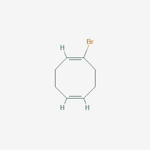 molecular formula C8H11Br B12354712 1-Bromo-1,5-cyclooctadiene 