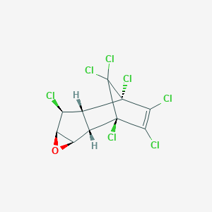 molecular formula C₁₀H₅Cl₇O B123548 环氧七氯 CAS No. 1024-57-3