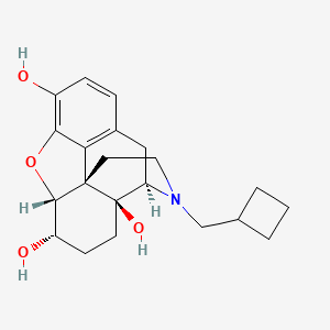 molecular formula C21H27NO4 B1235481 Nalbuphine CAS No. 20594-83-6