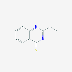 molecular formula C10H10N2S B12354874 2-ethyl-4aH-quinazoline-4-thione 