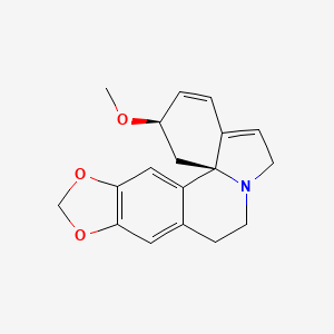 molecular formula C18H19NO3 B1235506 (+)-Erythraline CAS No. 466-77-3