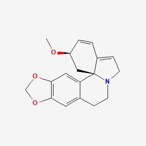 molecular formula C18H19NO3 B1235506 Erythraline CAS No. 466-77-3