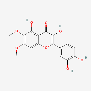 molecular formula C17H14O8 B1235507 Eupatolitin CAS No. 29536-44-5