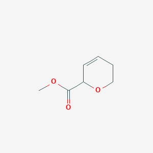 molecular formula C7H10O3 B123551 Methyl 3,6-dihydro-2H-pyran-6-carboxylate CAS No. 157920-14-4