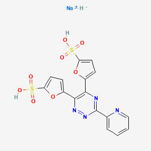 Sodium;hydride;5-[3-pyridin-2-yl-6-(5-sulfofuran-2-yl)-1,2,4-triazin-5-yl]furan-2-sulfonic acid
