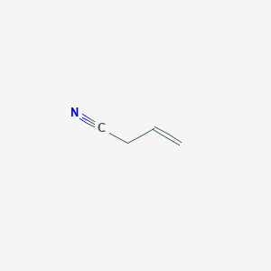 molecular formula C4H5N B123554 3-Butenenitrile CAS No. 109-75-1