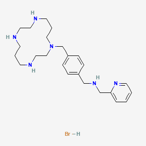 molecular formula C24H38N6 B12355491 AMD 3465 CAS No. 185991-07-5