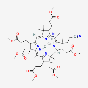 Cobyrinic acid hexamethyl ester f-nitrile