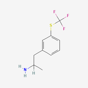 Benzeneethanamine, alpha-methyl-3-((trifluoromethyl)thio)-