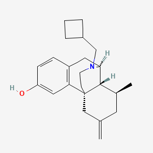 (1S,9S,10R,11S)-17-(cyclobutylmethyl)-11-methyl-13-methylidene-17-azatetracyclo[7.5.3.01,10.02,7]heptadeca-2(7),3,5-trien-4-ol